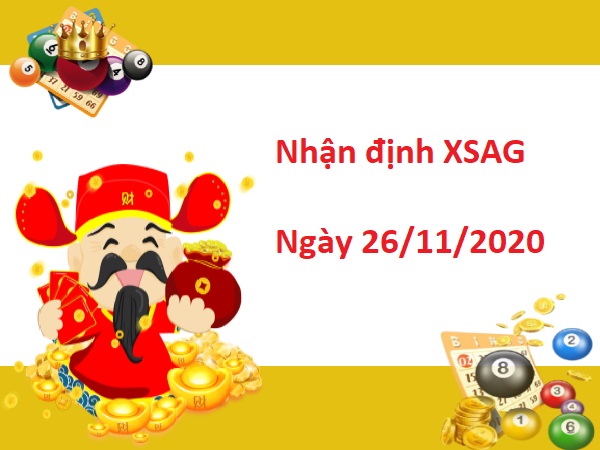 Nhận định XSAG 26/11/2020