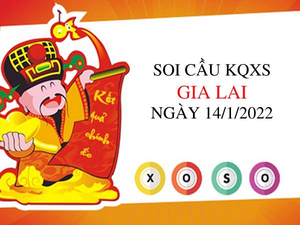 Thống kê xổ số Gia Lai ngày 14/1/2022