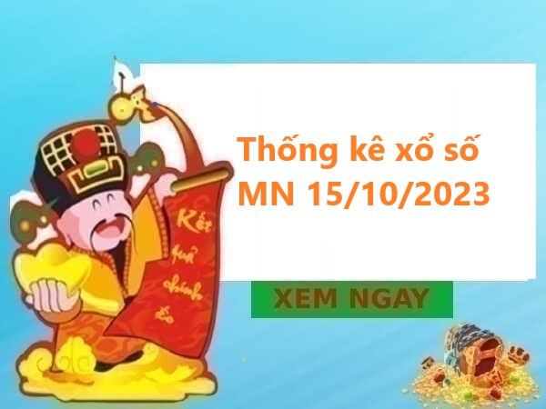 Thống kê xổ số miền Nam 15/10/2023