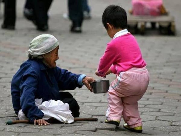 Gặp người ăn xin có ý nghĩa gì