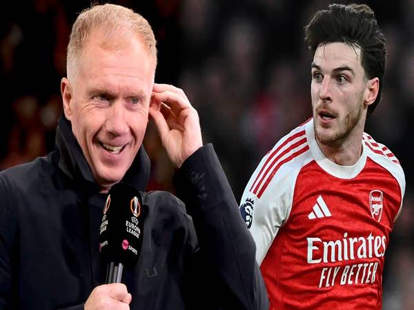 Paul Scholes bất ngờ “quay xe” với Declan Rice