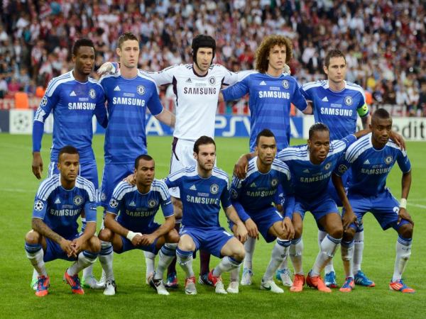 Danh sách đội hình Chelsea vô địch C1 2012 trước Bayern
