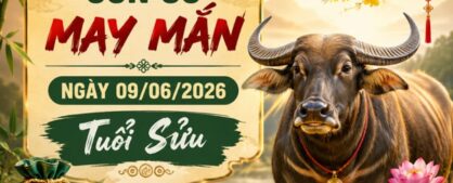 Hút tài lộc với con số may mắn ngày 09/06/2026 tuổi Sửu