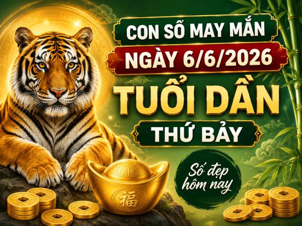 Tổng quan tử vi tuổi Dần ngày 6/6/2026